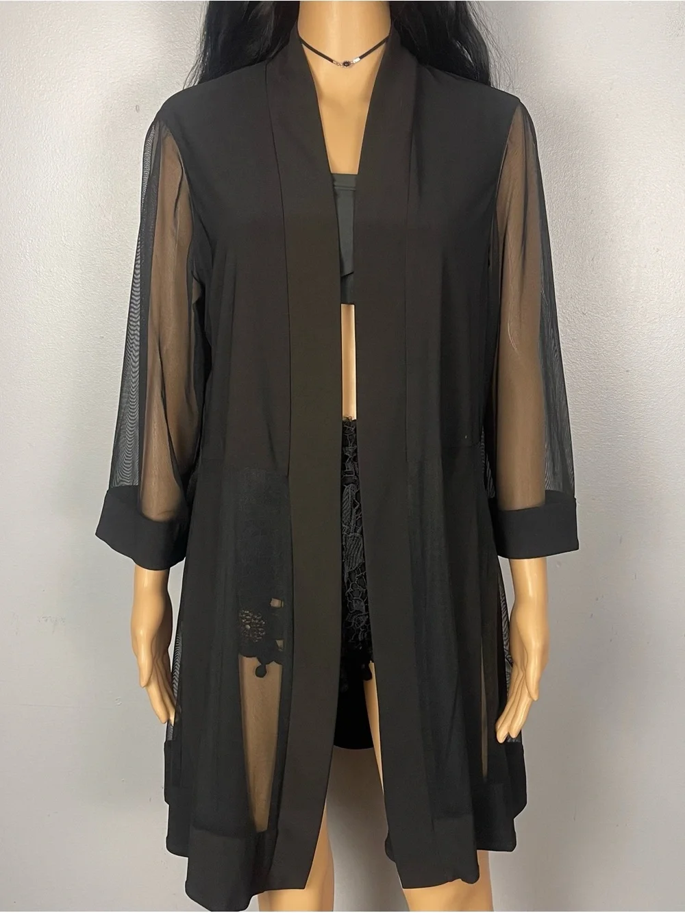 Mesh Panel Duster - Picture 1 of 3